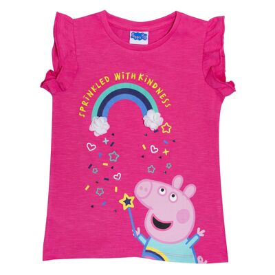 Peppa Pig Gentillesse arc-en-ciel T-shirt pour filles