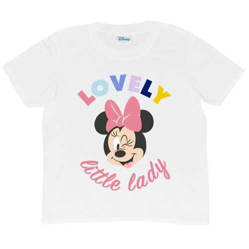 Disney Minnie Mouse Lovely Little Lady Girls T-Shirt