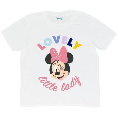 Maglietta Disney Minnie Mouse Lovely Little Lady Girls