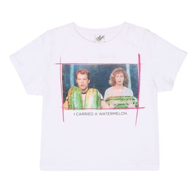 Dirty Dancing I Carried A Watermelon Girls Cropped T-Shirt