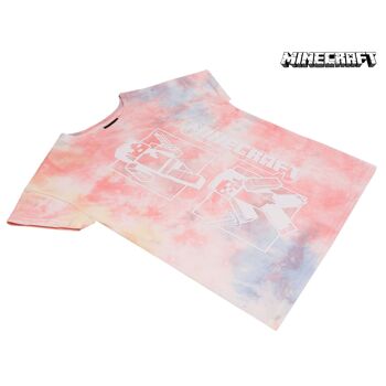 Minecraft Tie Dye Double Steve T-shirt pour fille 4