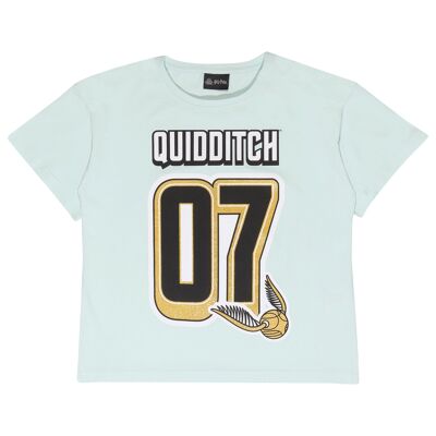 Camiseta Harry Potter Quidditch 07 Snitch Dorada Niñas