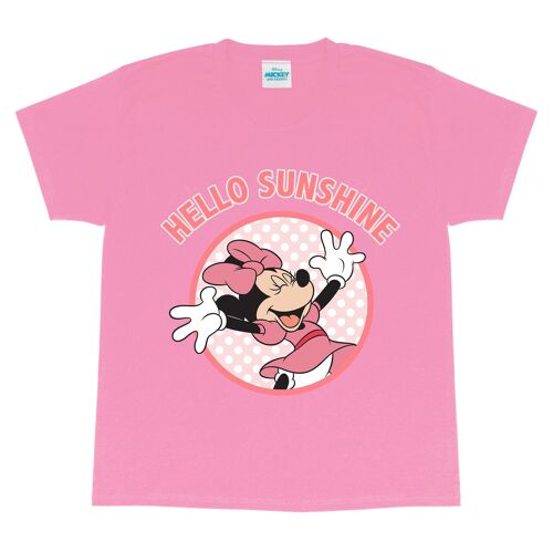 Disney Minnie Mouse Hello Sunshine Girls T-Shirt