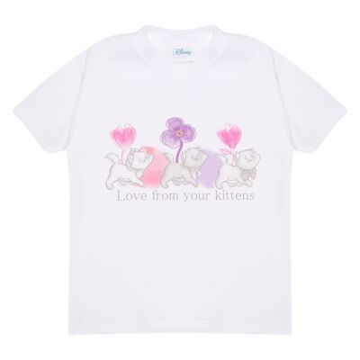 Disney Aristocats Love From Your Kittens - Camiseta para niña