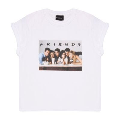 T-shirt court pour filles Friends Milkshakes