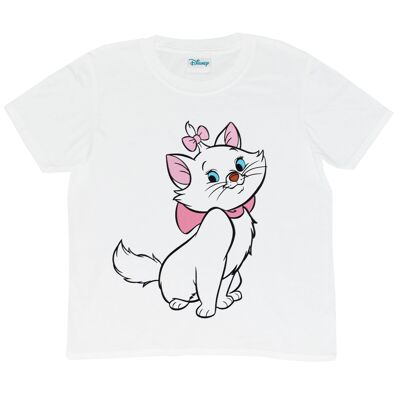 Disney Aristocats Marie - Camiseta para niña
