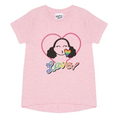 T-shirt Hearts By Tiana Love Girls