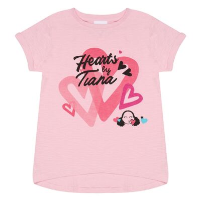 Hearts By Tiana Love Hearts Camiseta para niñas
