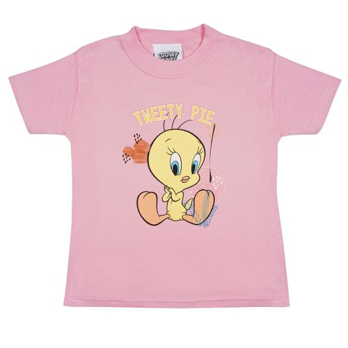 Looney Tunes Tweety Pie Girls T-Shirt