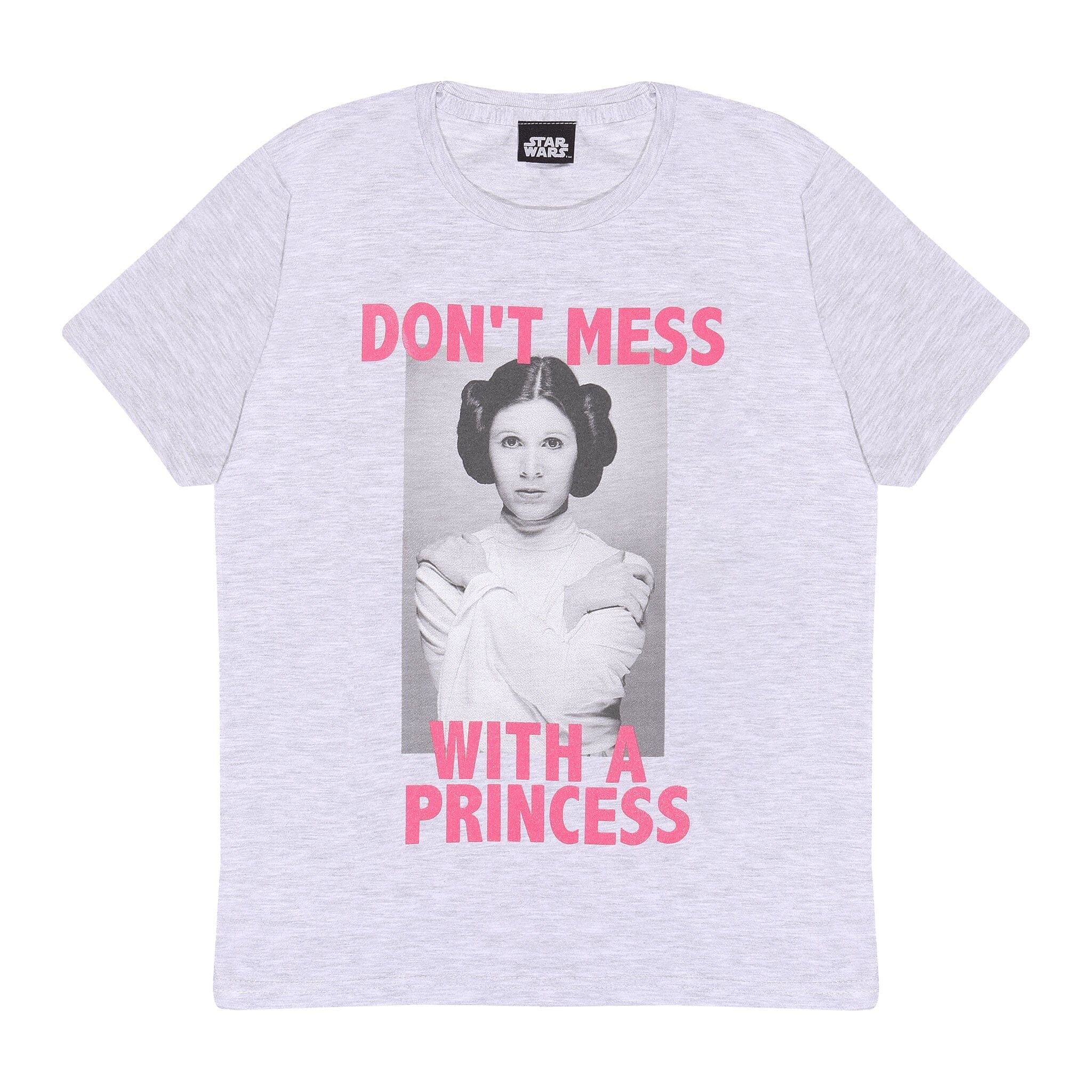 Compra Camiseta Star Wars Princesa Leia Don t Mess Ni as al por mayor