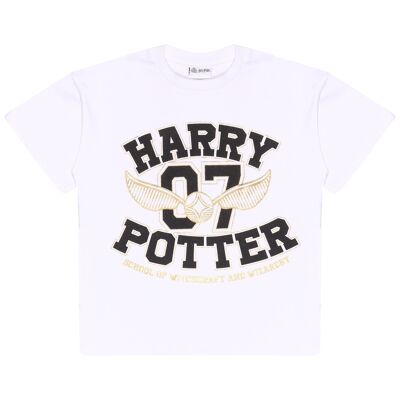 T-shirt pour filles de l'école de sorcellerie Harry Potter
