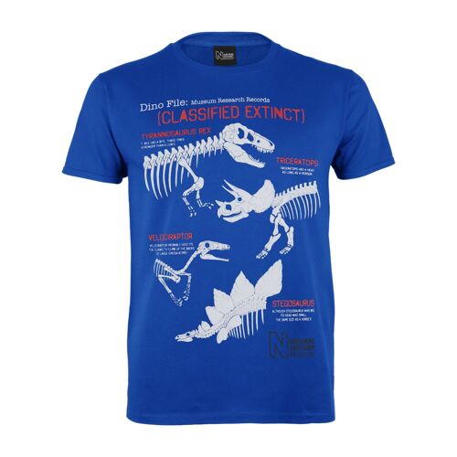 Natural History Museum Dinosaur Info Kids T-Shirt