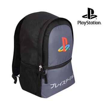 Sac à dos pour enfants avec logo japonais contrasté PlayStation 3