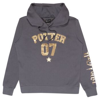 Harry Potter Gold Foil Potter 07 Adultes Sweat à capuche épais 1