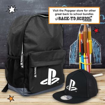 Ensemble sac à dos et casquette pour enfants PlayStation Back To School 4