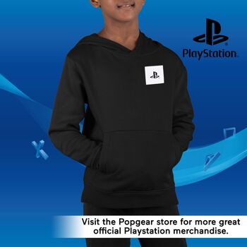 PlayStation Crest Classic Logo Sweat à capuche épais enfant 5