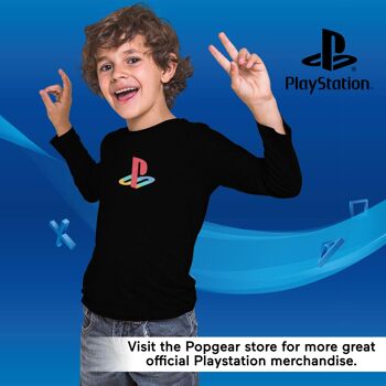 PlayStation PS1 Classic Logo T-shirt manches longues enfant 5