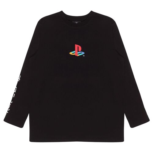 PlayStation PS1 Classic Logo Kids Long Sleeve T-Shirt