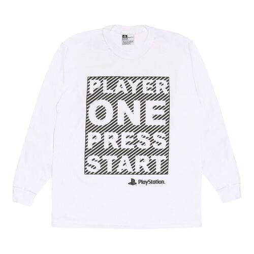 PlayStation Player One Press Start Kids Long Sleeve T-Shirt