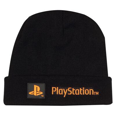 PlayStation Text Logo Kids Beanie