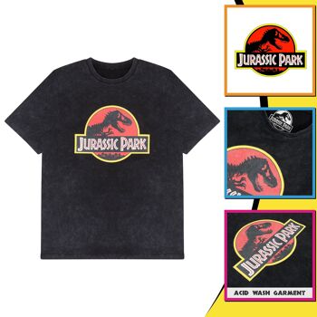 T-shirt Jurassic Park Classic Logo pour adultes - L 3