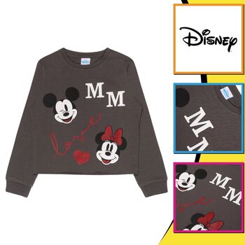 Sweat court Disney MM Love Girls - 12-13 ans 3