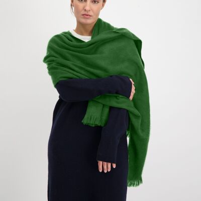 Bufanda verde primavera