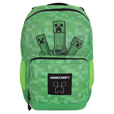 Minecraft Three Creepers Kids Backpack