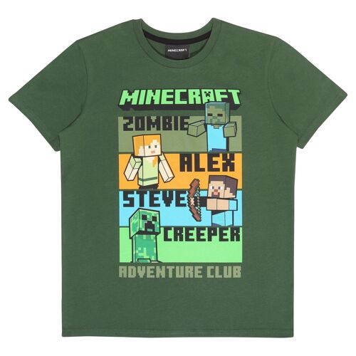 Minecraft Adventure Club Kids T-Shirt - 7-8 Years