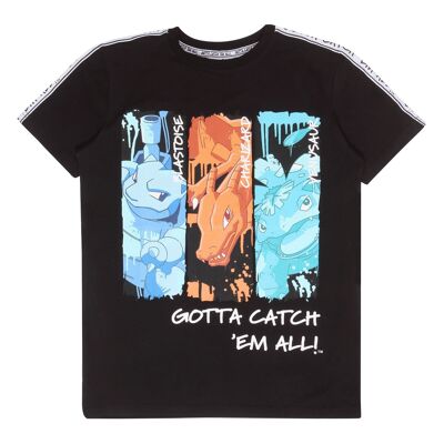 Pokemon Catch Em All Evolution Camiseta para niños