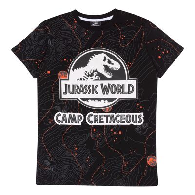 Jurassic World Camp Kreide Kinder T-Shirt