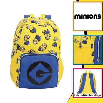 Sac à Dos Enfants Personnages Minions 2