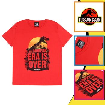 L'ère moderne de Jurassic Park est terminée T-shirt enfant 3