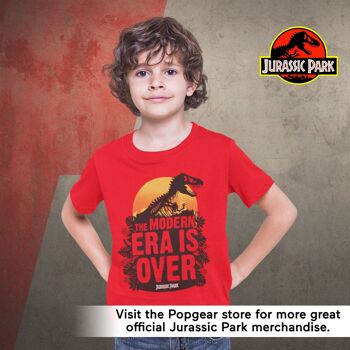 L'ère moderne de Jurassic Park est terminée T-shirt enfant 5