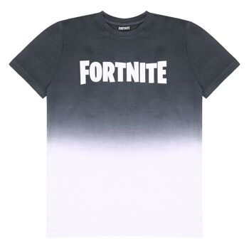 T-Shirt Enfant Fortnite Ombre Effect - 9-10 ans - Anthracite 2