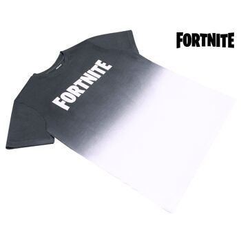 T-Shirt Enfant Fortnite Ombre Effect - 9-10 ans - Anthracite 5