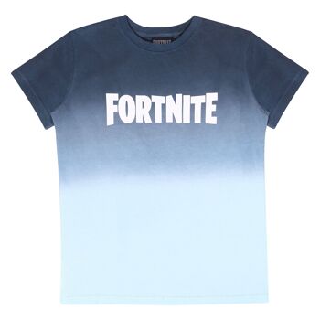 T-Shirt Enfant Fortnite Ombre Effect - 12-13 ans - Marine 1