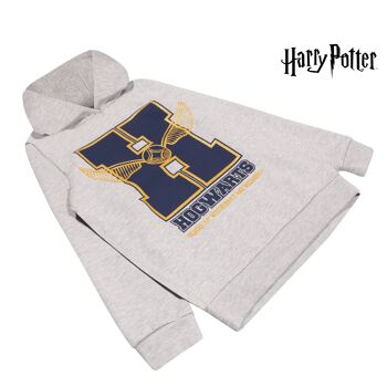 Emblème de l'école de paillettes Harry Potter Sweat à capuche épais enfant 4