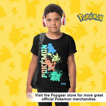 Éclaboussure de peinture Pokemon T-shirt enfant 5