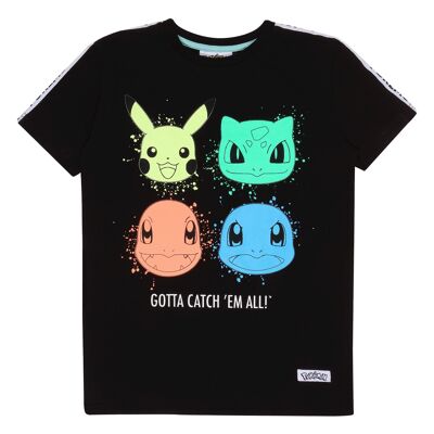 T-shirt per bambini con nastro adesivo Pokemon Gotta Catch Em
