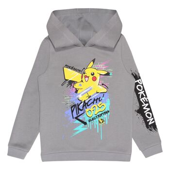 Pokemon Pikachu électrifiant Sweat à capuche épais enfant 1