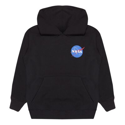 Felpa con cappuccio pullover per bambini con logo classico NASA