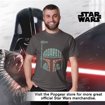 Star Wars Boba Fett Work Puzzle Casque Adultes T-Shirt 5