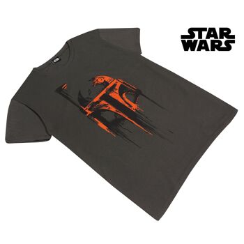 Star Wars Boba Fett Casque Adulte T-Shirt 4