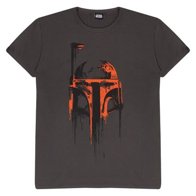 Camiseta Star Wars Boba Fett Casco Adultos