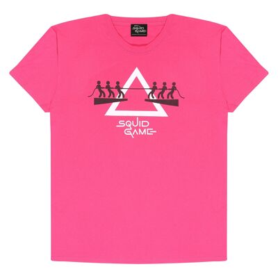 Squid Gioco Tug Of War T-Shirt per adulti