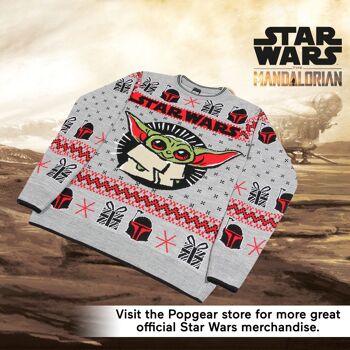 Star Wars The Mandalorian The Child Pull de Noël pour adultes 5