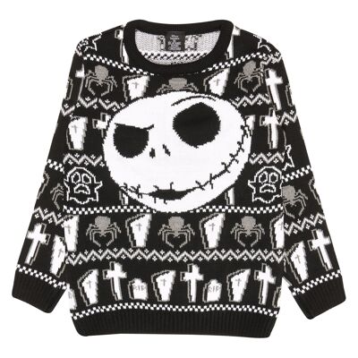 Maglione Disney The Nightmare Before Christmas Jack Face Kids