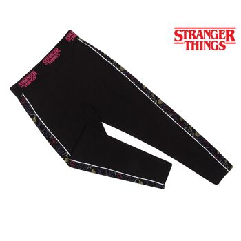 Legging pour femme imprimé panneau latéral Stranger Things 4