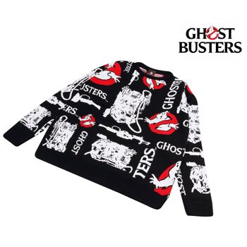 Ghostbusters Proton Pack Pull en tricot pour adultes 4